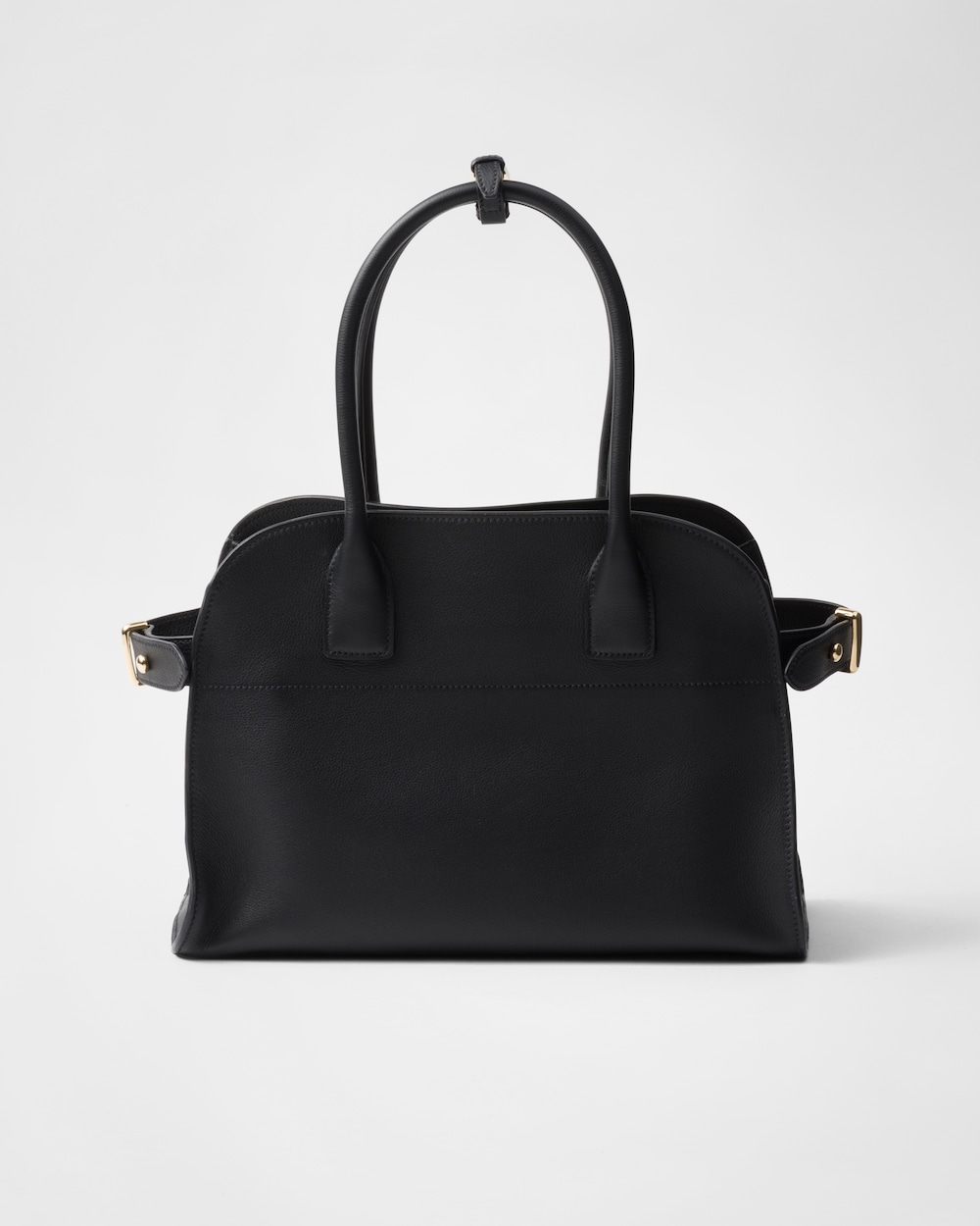 Prada Medium Leather Tote Bag - Image 5